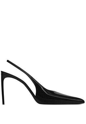 Saint Laurent Viper 90mm slingback pumps - Nero