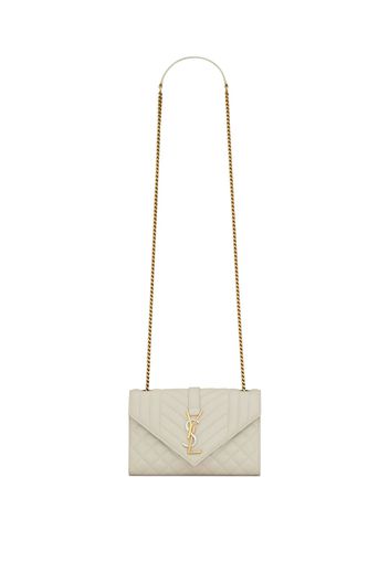 Saint Laurent small Envelope shoulder bag - Bianco