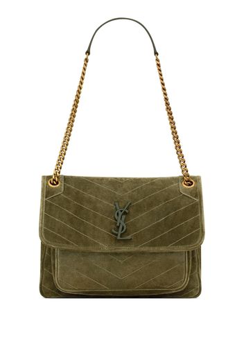 Saint Laurent medium Niki shoulder bag - 3206 -LODEN GREEN/LODEN GR