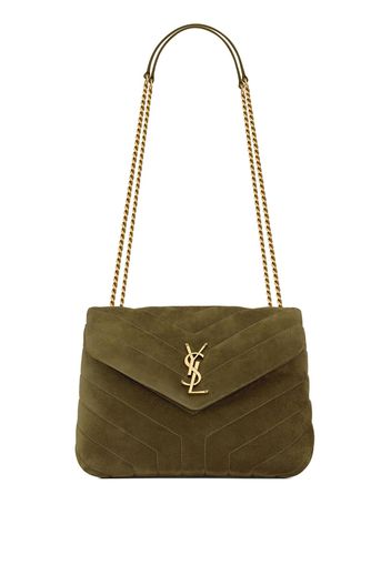 Saint Laurent small Loulou shoulder bag - 3206 -LODEN GREEN/LODEN GR