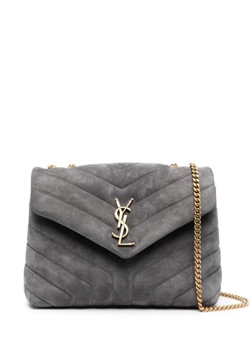 Saint Laurent Borsa a spalla Loulou piccola - Grigio