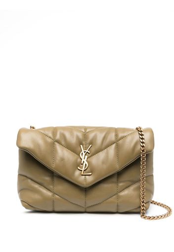 Saint Laurent Borsa a spalla mini - Verde