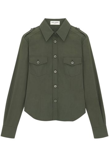 Saint Laurent Camicia - Verde