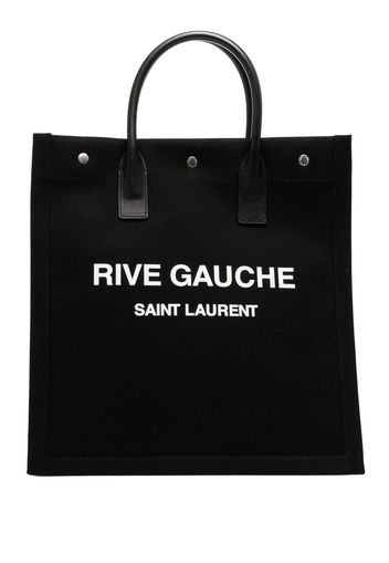 Saint Laurent logo-print tote bag - Nero