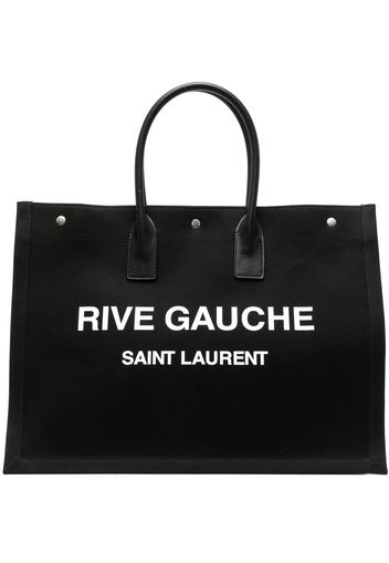 Saint Laurent Borsa tote Rive Gauche grande - Nero