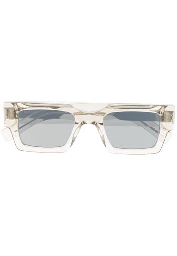 Saint Laurent square-frame tinted sunglasses - Toni neutri