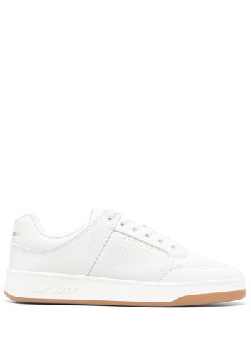 Saint Laurent Sneakers traforate in pelle - Bianco