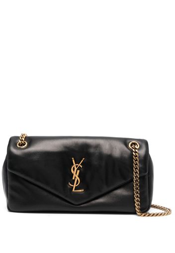 Saint Laurent Calypso logo-plaque shoulder bag - Nero