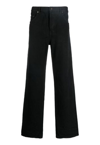 Saint Laurent mid-rise loose jeans - Nero