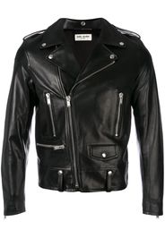 Giacca biker con zip