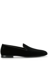 Saint Laurent Mocassini con tacco basso - Nero