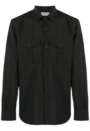 wool military shirt