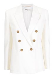 Saint Laurent Blazer doppiopetto - Bianco