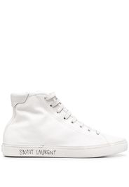 Saint Laurent Sneakers alte Malibu - Bianco