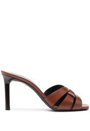 Saint Laurent Tribute stiletto sandals - Marrone