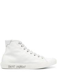 Saint Laurent high-top lace-up sneakers - Bianco