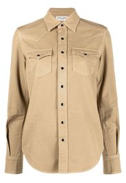 Saint Laurent Camicia con tasche - Toni neutri