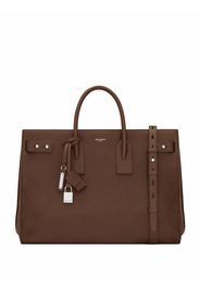 Saint Laurent Borsa tote Slim Sac De Jour - Marrone