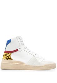 Saint Laurent Sneakers con pannelli a contrasto - Bianco