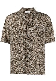 Saint Laurent Camicia con stampa - Nero