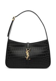 Saint Laurent crocodile-effect shoulder bag - Nero