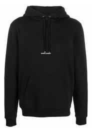 Saint Laurent logo-print hoodie - Nero