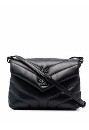 Saint Laurent Borsa a spalla Lou Lou matelassé - Nero