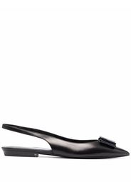 Saint Laurent Anaïs slingback pumps - Nero