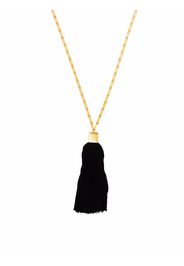 Saint Laurent tassel-trim chain-link necklace - Oro