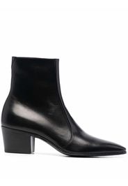 Saint Laurent pointed-toe ankle boots - Nero