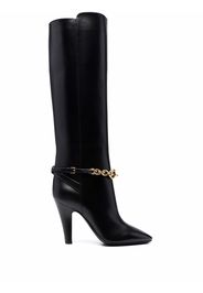 Saint Laurent Le Maillon knee-high boots - Nero