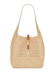 Saint Laurent woven hobo bag - Toni neutri