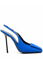 Saint Laurent Pumps con punta quadrata George - Blu