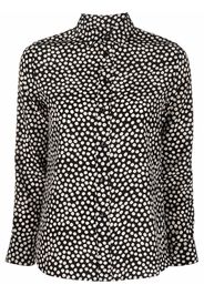 Saint Laurent polka-dot print shirt - Nero