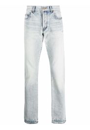 Saint Laurent light-wash straight-leg jeans - Blu