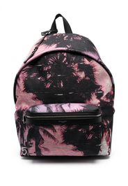 Saint Laurent hawaiian-print backpack - Rosa