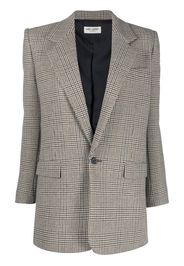 Saint Laurent Blazer con stampa - Toni neutri