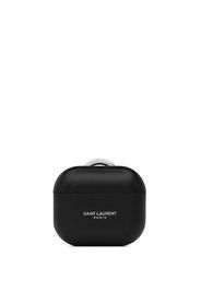 Saint Laurent Custodia per AirPods con stampa - Nero