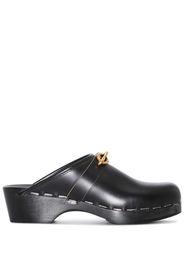 Saint Laurent Clogs Le Maillon 50mm - Nero