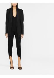 Saint Laurent halterneck open-back jumpsuit - Nero