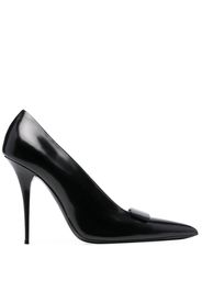 Saint Laurent Pumps a punta tonda - Nero