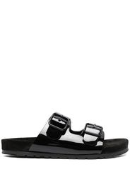 Saint Laurent Jimmy flat sandals - Nero