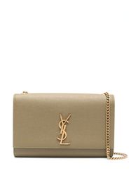 Saint Laurent Borsa a tracolla Kate in pelle - Verde