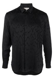 Saint Laurent Camicia con stampa - Nero