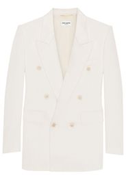 Saint Laurent Blazer doppiopetto - Bianco