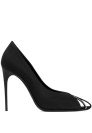 Saint Laurent Martinique 110mm crystal-embellished pumps - Nero