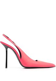 Saint Laurent Pumps Kiss 105 con cinturino posteriore - Rosa