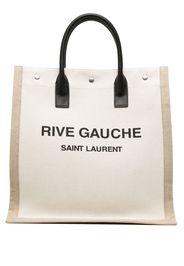 Saint Laurent Borsa tote Rive Gauche North/South - Toni neutri