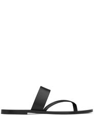 Saint Laurent Sandali slides Milo - Nero