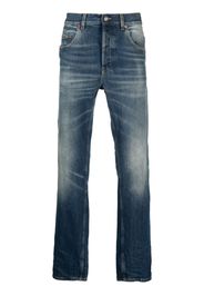 Saint Laurent mid-rise straight-leg jeans - Blu